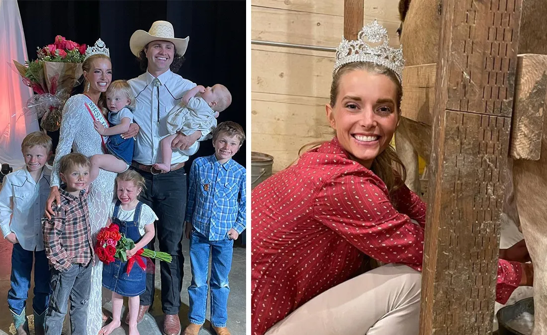 Hannah Neelman e famiglia, Mrs American 2023 7 figli maternità